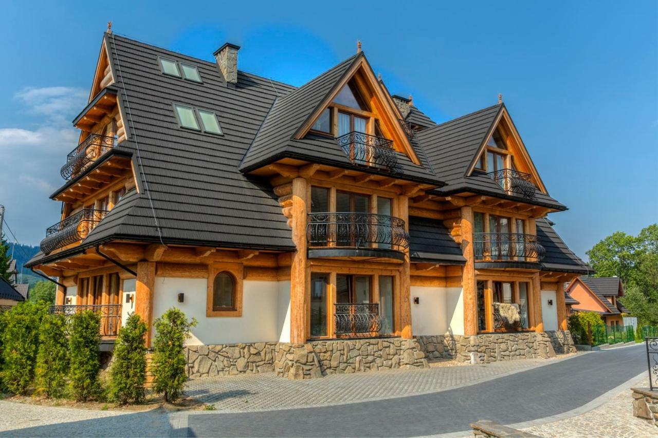 Apartament Pajo II -Rezydencja Tatry--Grota Solna--Balkon--Parking ザコパネ エクステリア 写真