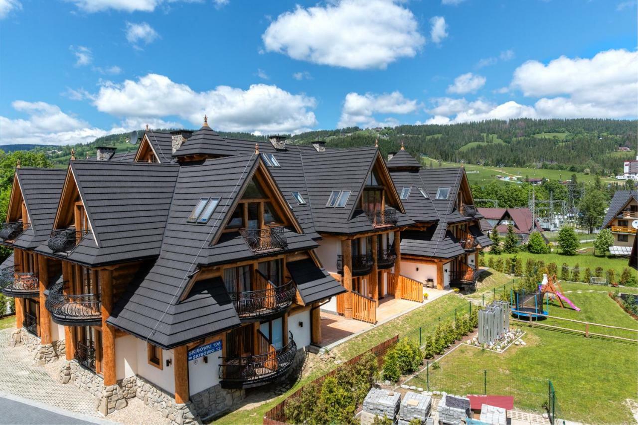 Apartament Pajo II -Rezydencja Tatry--Grota Solna--Balkon--Parking ザコパネ エクステリア 写真